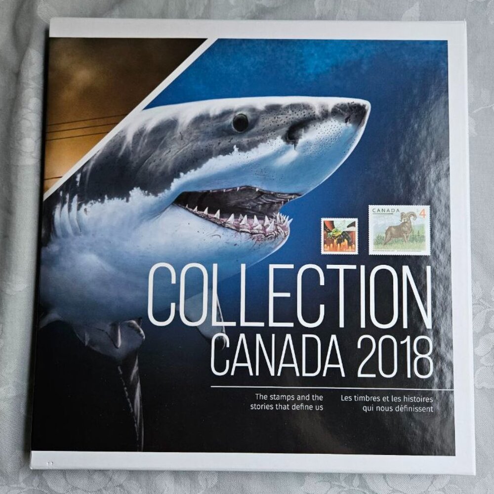 2018 - The Collection of Canada's Stamps‎ Book - Without Stamps